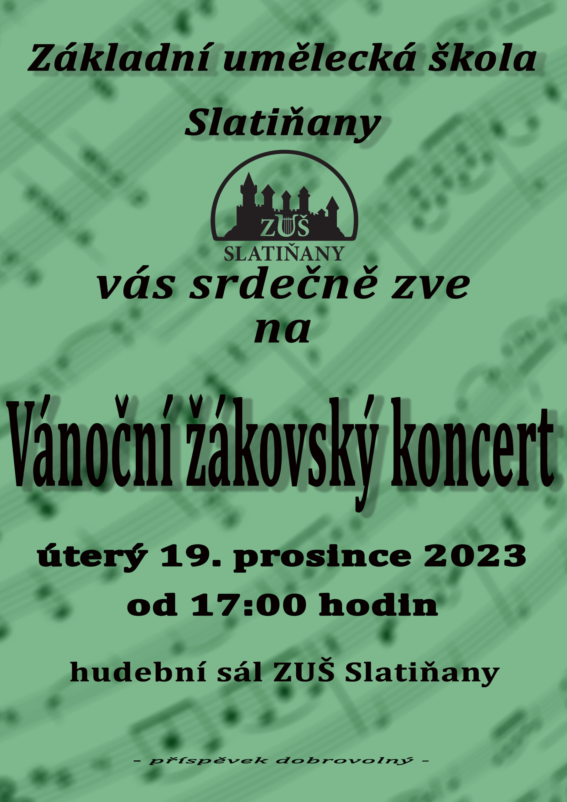 Vánoční koncerty ve Slatiňanech a Nasavrkách