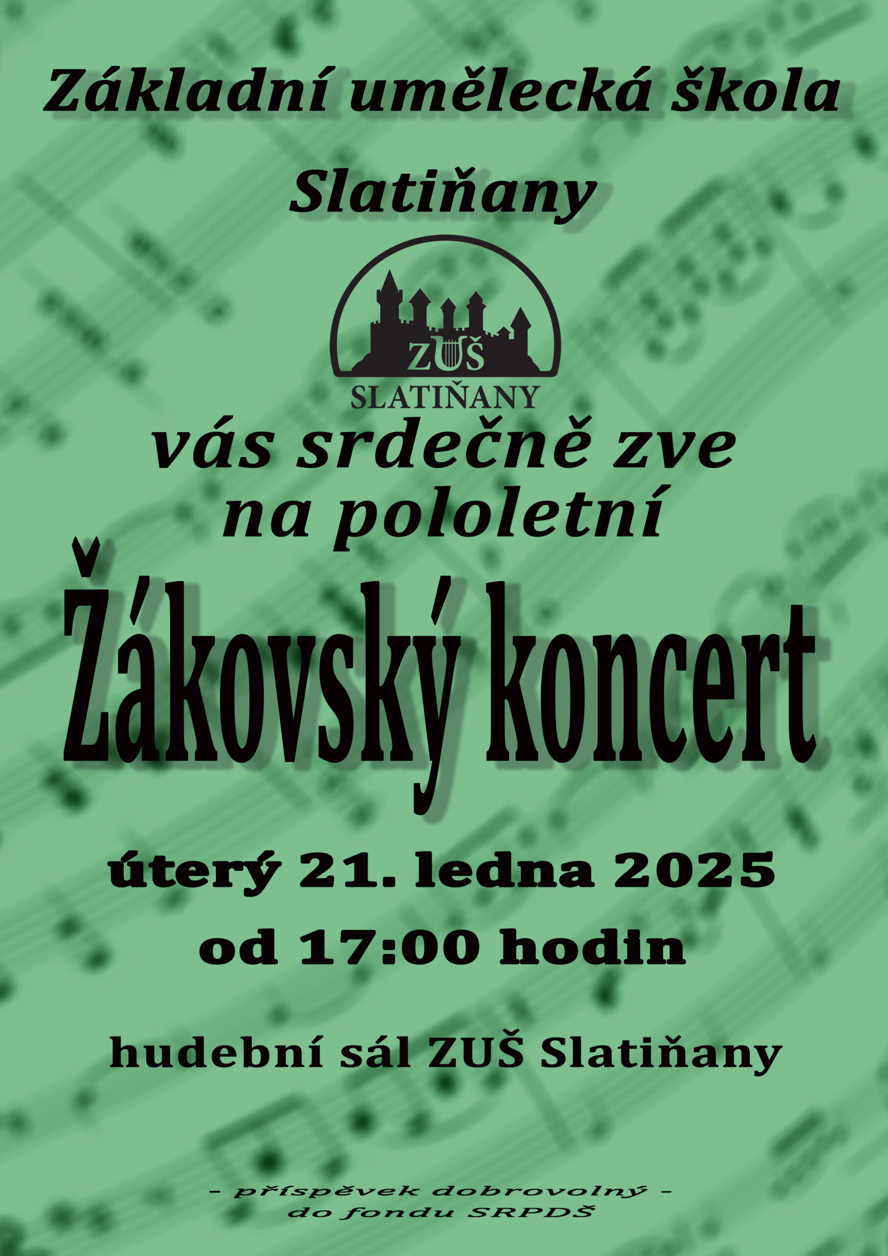 Pololetní žákovský koncert