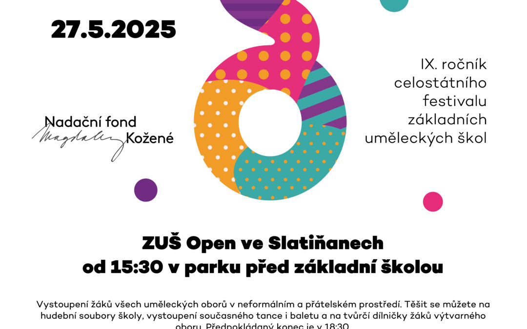 ZUŠ Open ve Slatiňanech