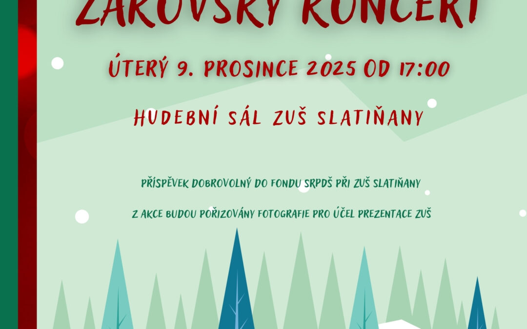 Vánoční žákovský koncert