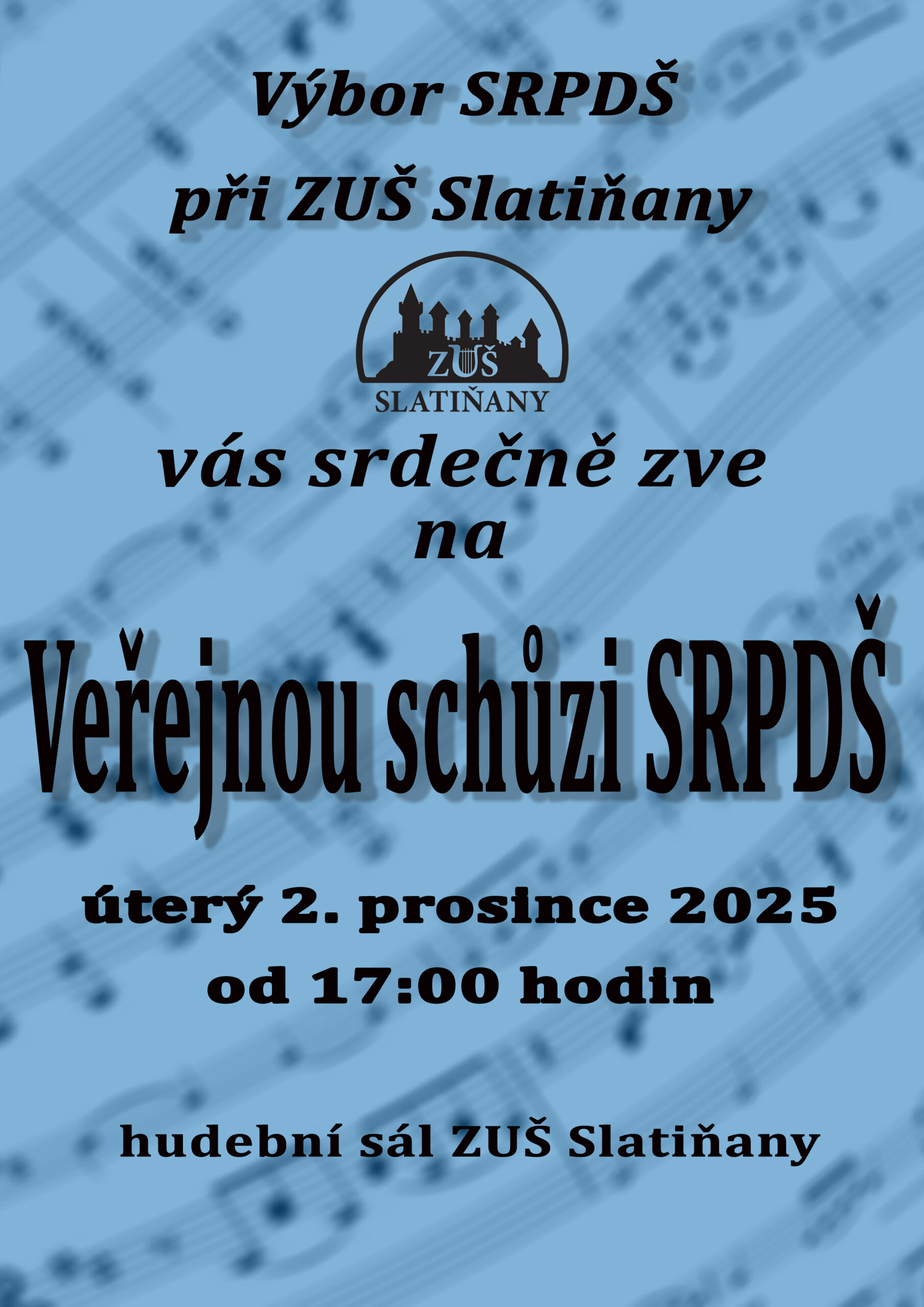 Veřejná schůze SRPDŠ