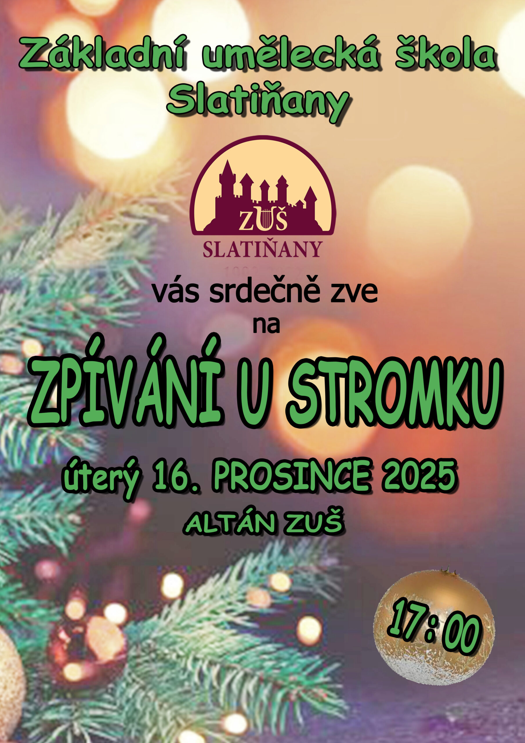 Zpívání u stromku