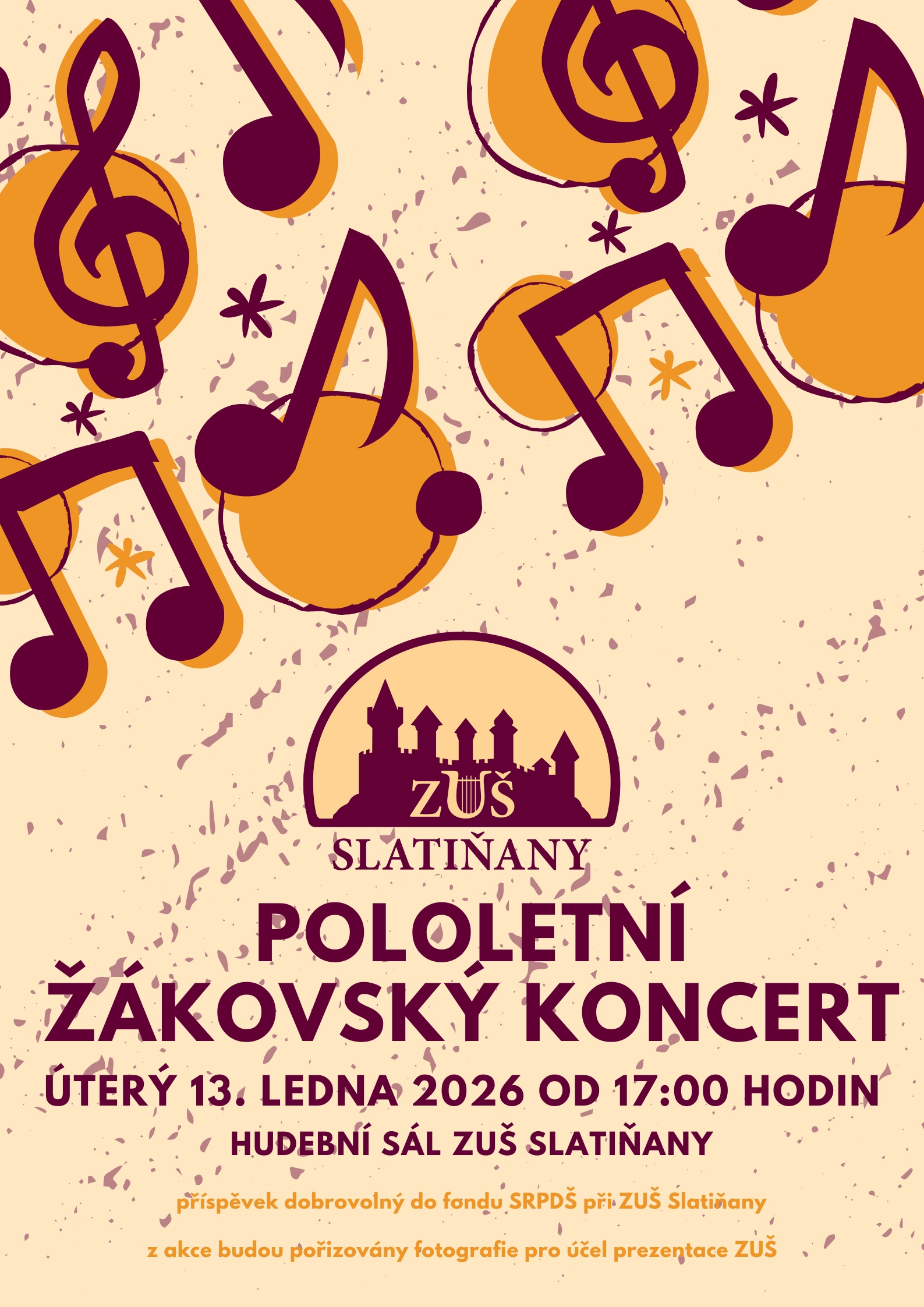 Pololetní žákovský koncert