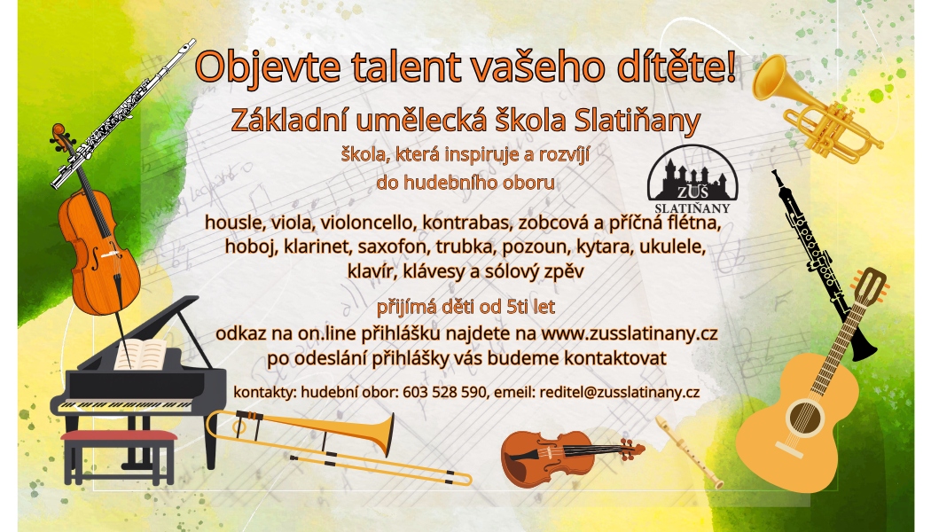 Přijímáme nové žáky